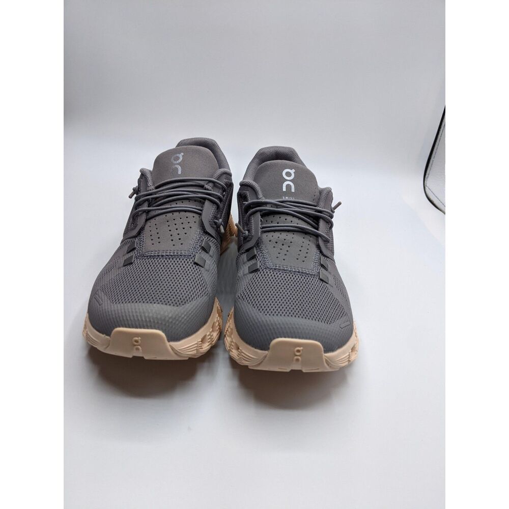 On Women's Cloud 5 Sneakers, Zinc/Shell, Size 6 Medium US - Picture 3 of 10